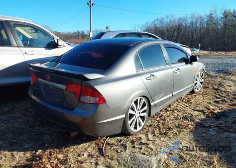 2011 Honda Civic Si из США, поврежденный, VIN 2HGFA5E59BH700009